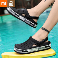 Xiaomi Men Flip Flops Shoes Man Outside Beach Slippers EVA Light Soft Slippers Footwear Male Sandals Flat Shoes Youpin Summer