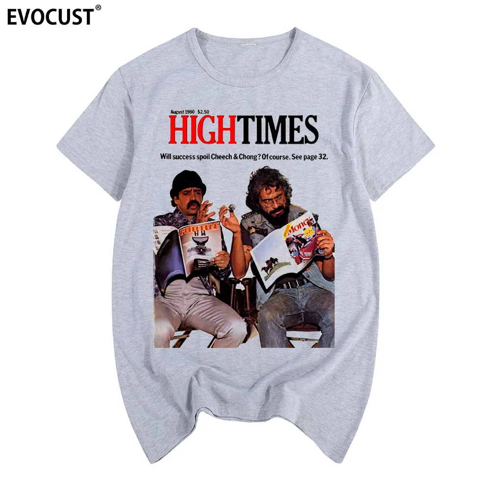 T-shirt HIGH TIMES T-shirt da uomo in cotone Nuova TEE TSHIRT Moda unisex da donna