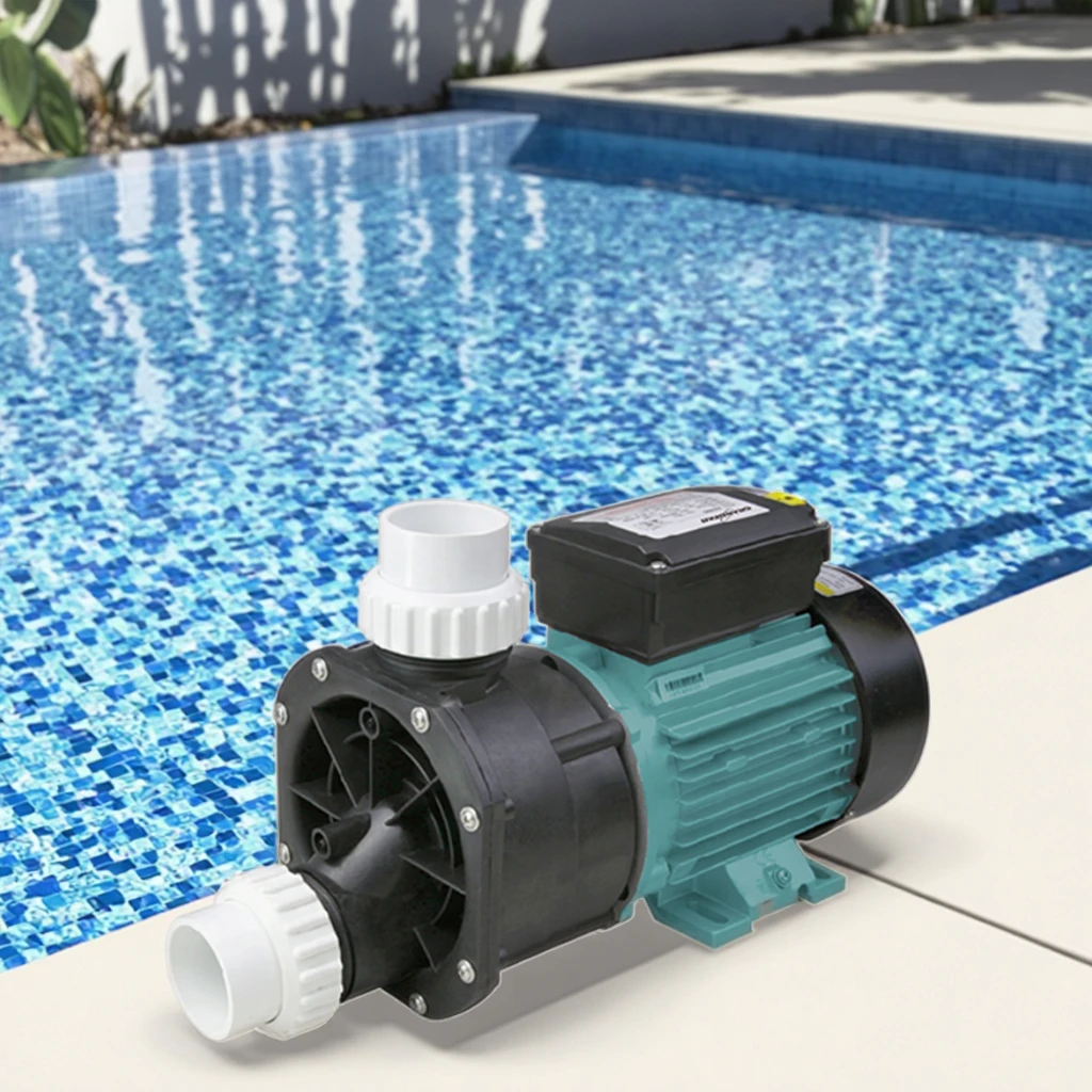 

GRANDFAR 1.2HP 0.9KW Low Noise Electric SPA Pump For Swimming Pool High Pressure With Copper Wire Motor For Clean Water