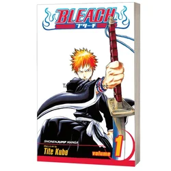 Popular Manga Book Bleach, Vol.1 Japan Youth Teens Fantasy Science Mystery Suspense Comic Manga Book English