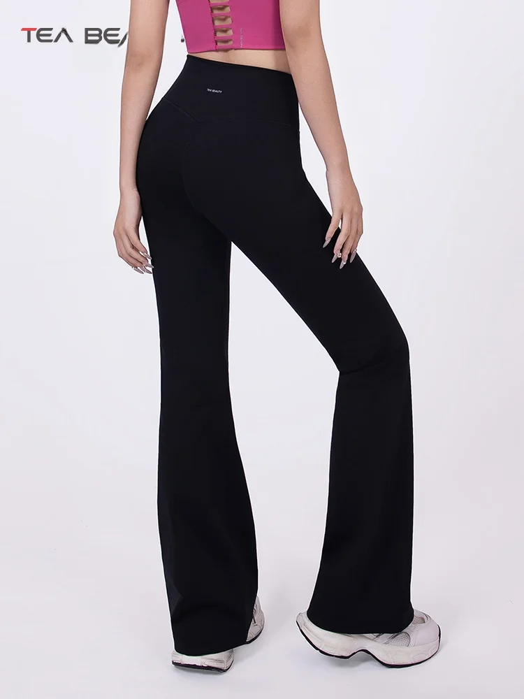 Hohe Taille Fce Gefüttert Yoga Hosen Damen Fitn Hosen Butt Lifting Pilates Abnehmen Sport Hosen Lange Casual Bot