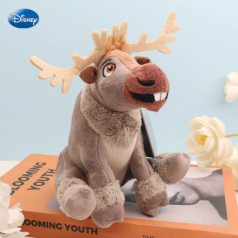 

Disney Plush Toys Cute Movie Frozen Sven 18cm Cartoon Figures Kawaii Soft Stuffed Dolls For Kids Birthday Gifts Home Decoraction