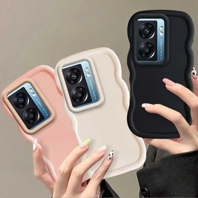 جراب هاتف من السيليكون على شكل متموج من Nord N300 لهاتف OnePlus Nord N20 N20SE N300 N30SE #4