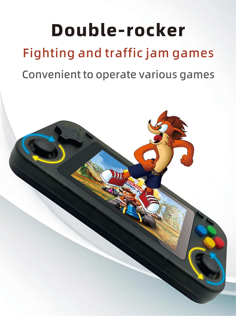 Gaming Console X7 - Портативная игровая консоль R40S Retro, 4-дюймовый