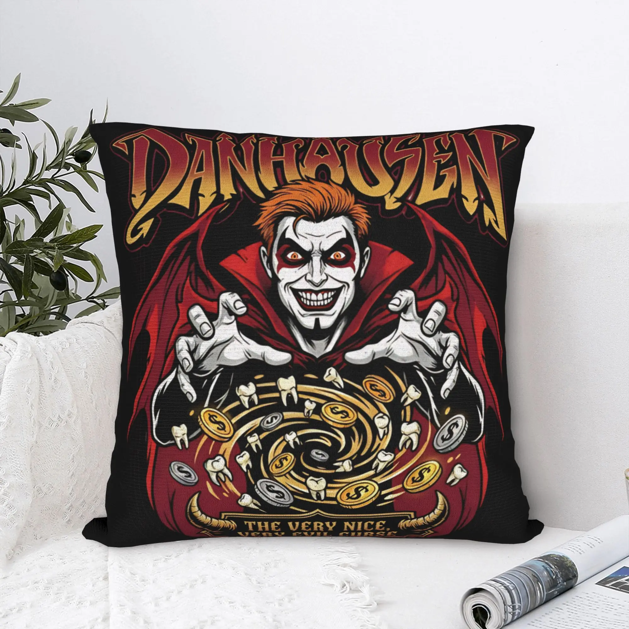 Danhausen Wrestlers Wrestling Pillowcase Polyester Cushion Cover Gift Nice Evil Pillow Case Cover Home Drop Shipping 40*40cm