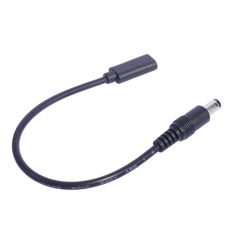 5521 Macho para USB Tipo C extensão Femlale carregamento energia para laptops
