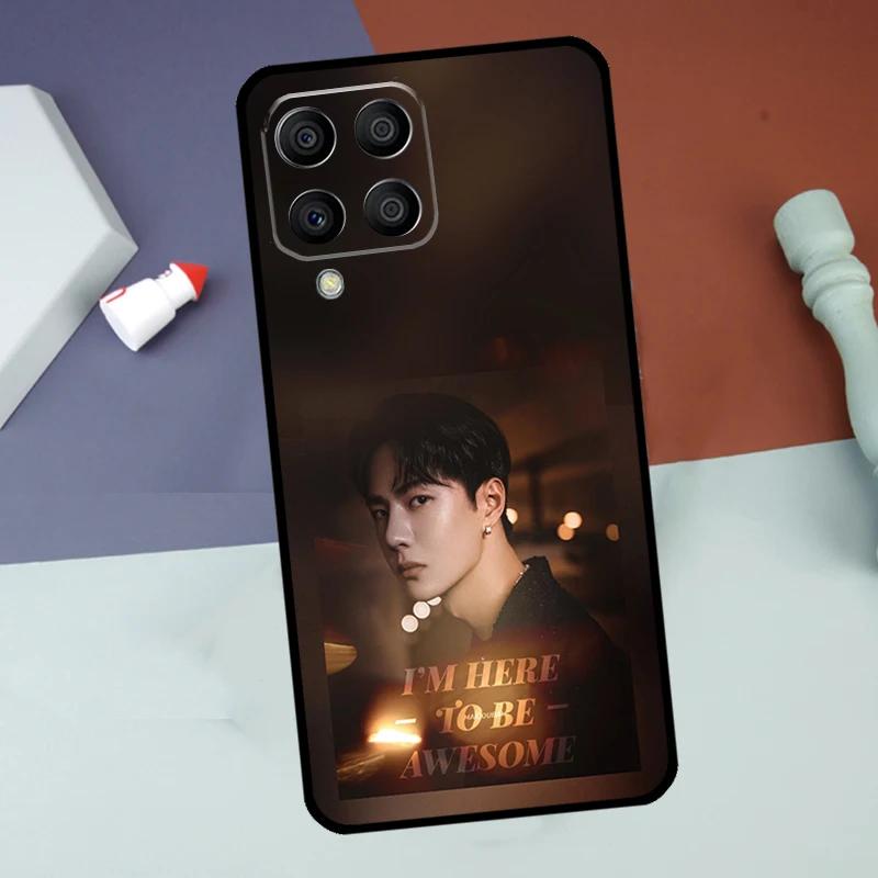 حافظة Wang Yibo الجامحة لهاتف سامسونج جالاكسي M15 M35 M55 M12 M13 M14 M34 M54 M33 M53 M21 M31 M11 M32 M52 M06 M16 #3