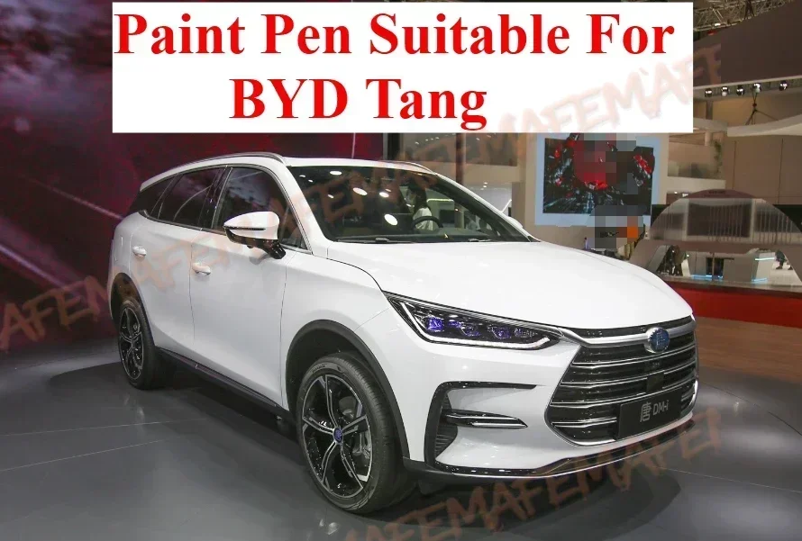 Paint Pen Suitable For BYD Tang Ev Touch-up Pen Snow White Mountain Grey Tang Dm New Energy Car Paint Repair Touch Up Pen 2 In 1