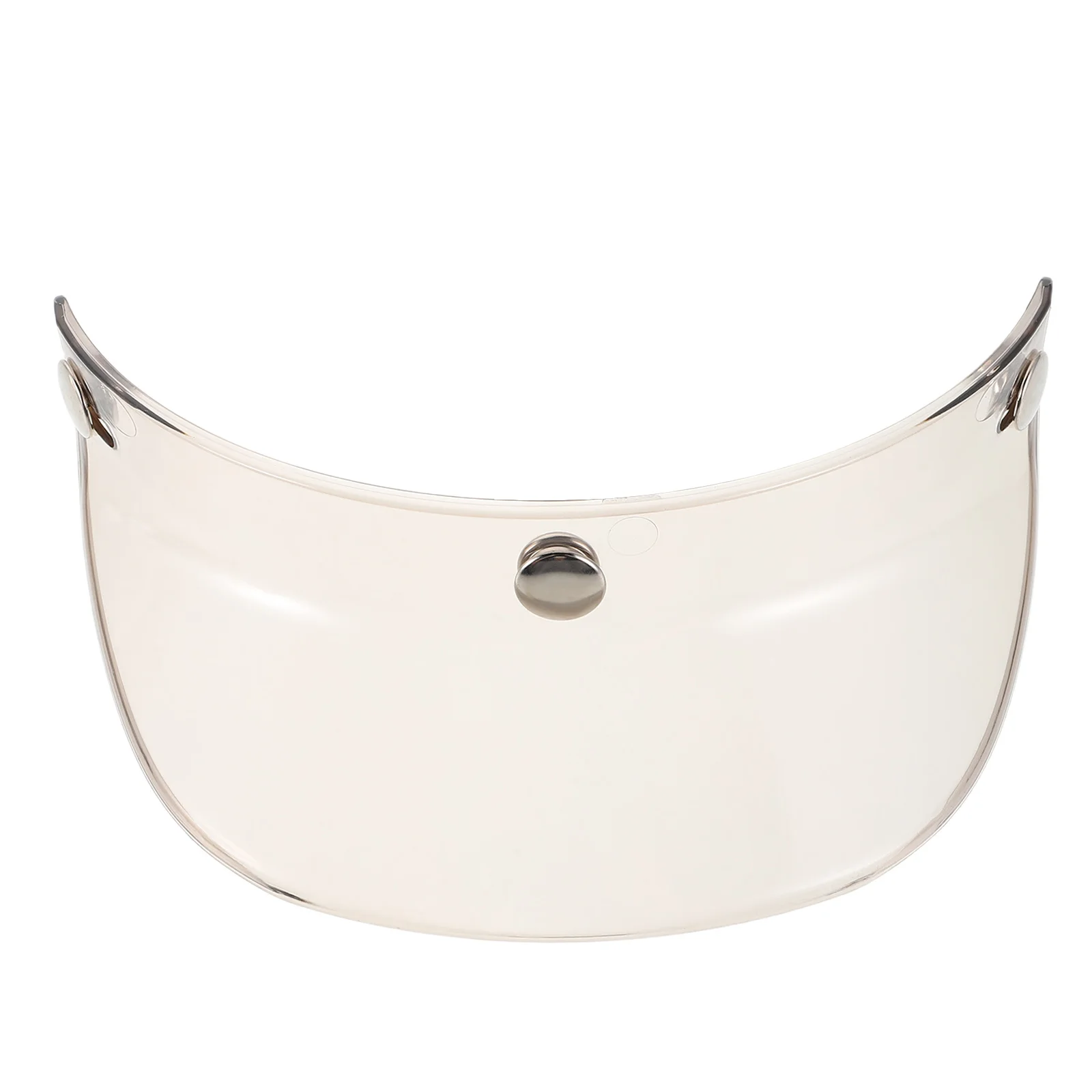 

Motorcycle Hat Brim: Vintage Retro Fit Visor Sun Protection For Riding Cycling Replacement Shield Accessory