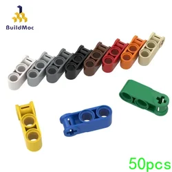 50PCS High-Tech Assemble Particle 42003 1X3 Axle Bricks Building Blocks Replaceable Part Toys Children Gifts