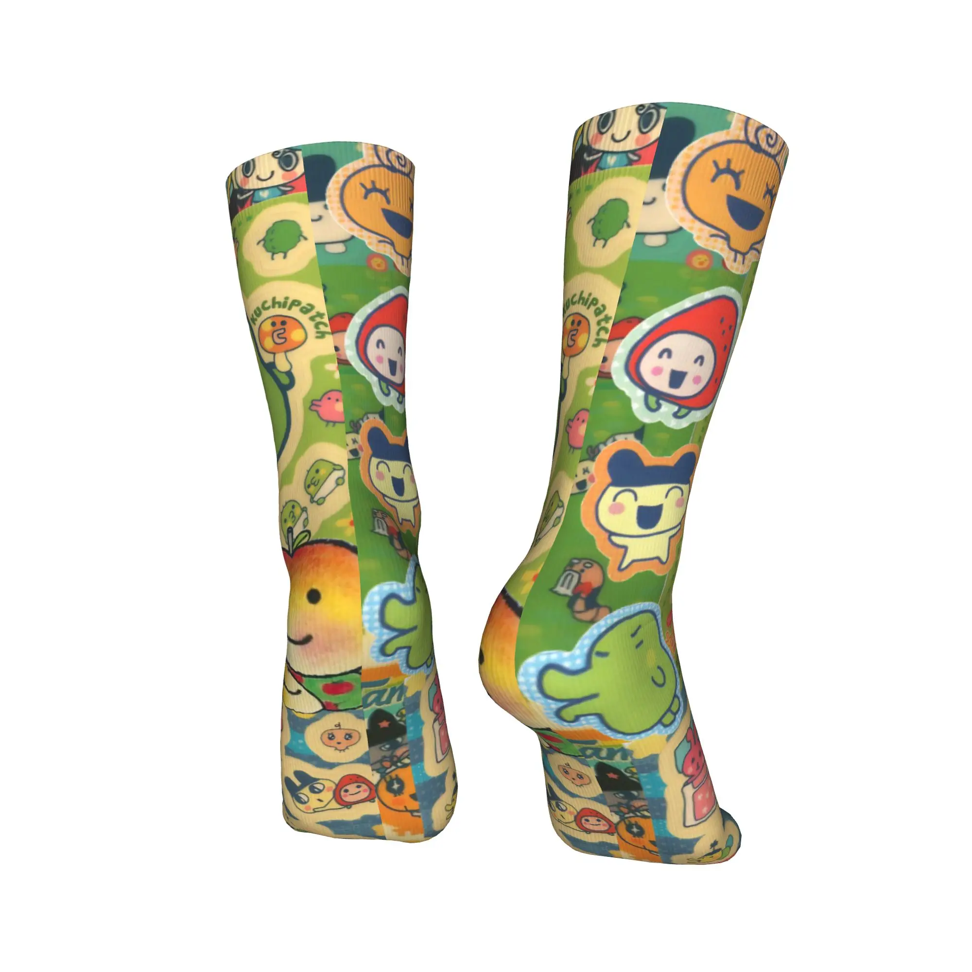 Kuchipatchis Mametchi الجوارب جوارب غير رسمية الرجال جودة الجري جوارب رياضية الشتاء الرسم المضادة للبكتيريا الجوارب