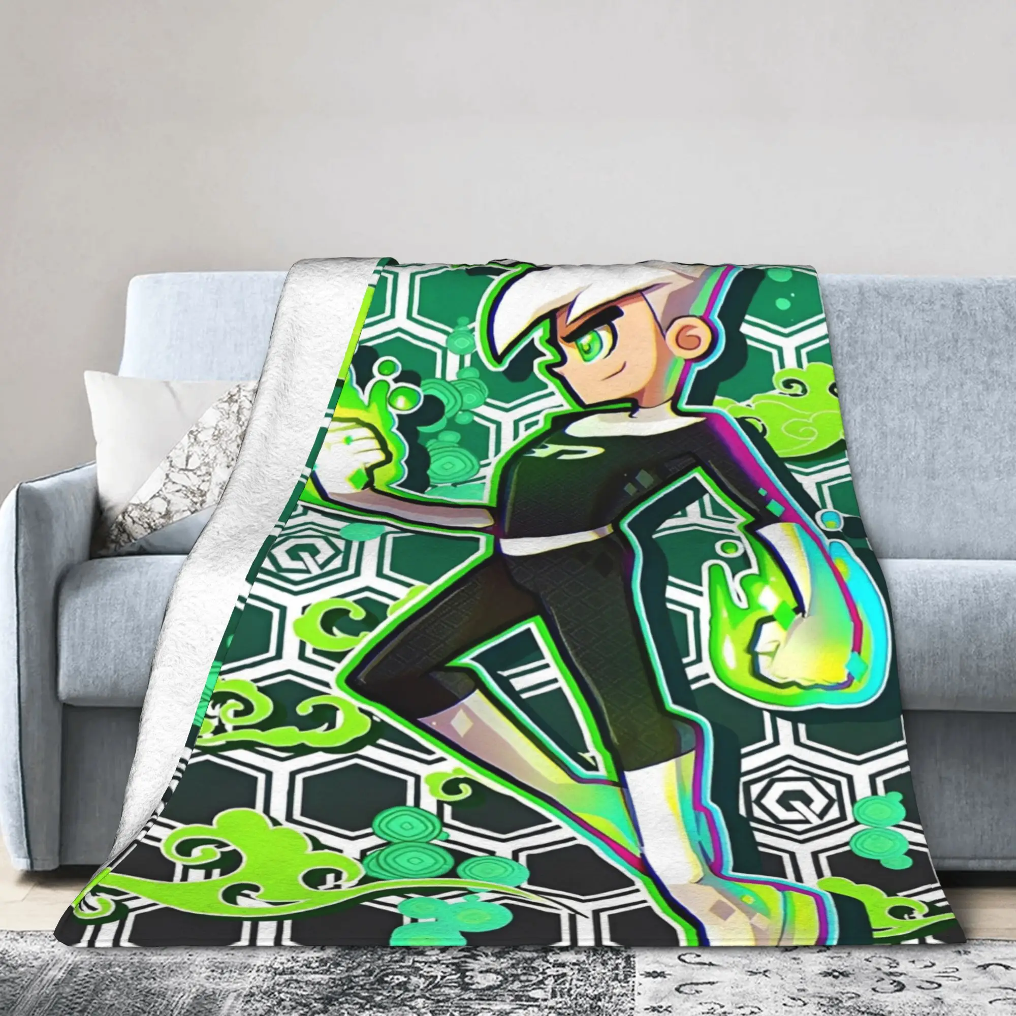 

Comfort Dannys Phantoms Blanket Accessories Bedding Decorative Throw Blankets Super Warm Flannel for Car