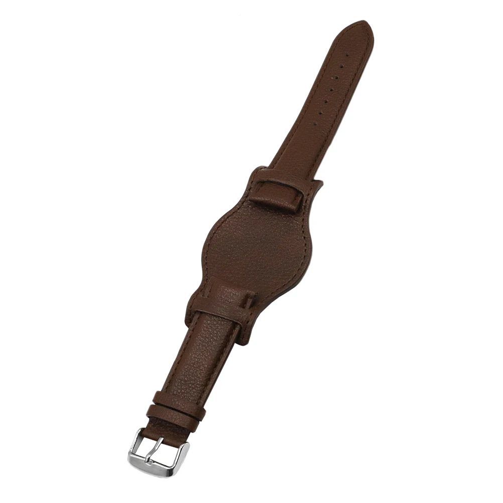 

Top Layer Watch Strap Watchb for Men Classic Simple Design Adjustable Size Metal Free Anti Allergy Strap