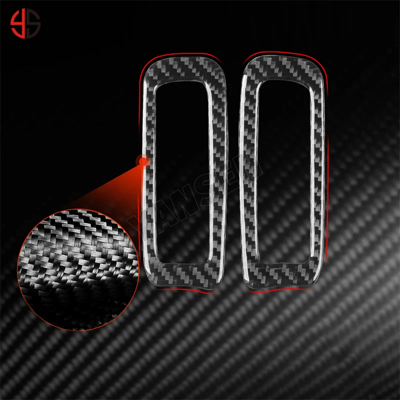 Car A-pillar Air outlet Panel Trim Carbon Fiber Sticker For Mazda CX9 2016-2023 Car Interior Accessories