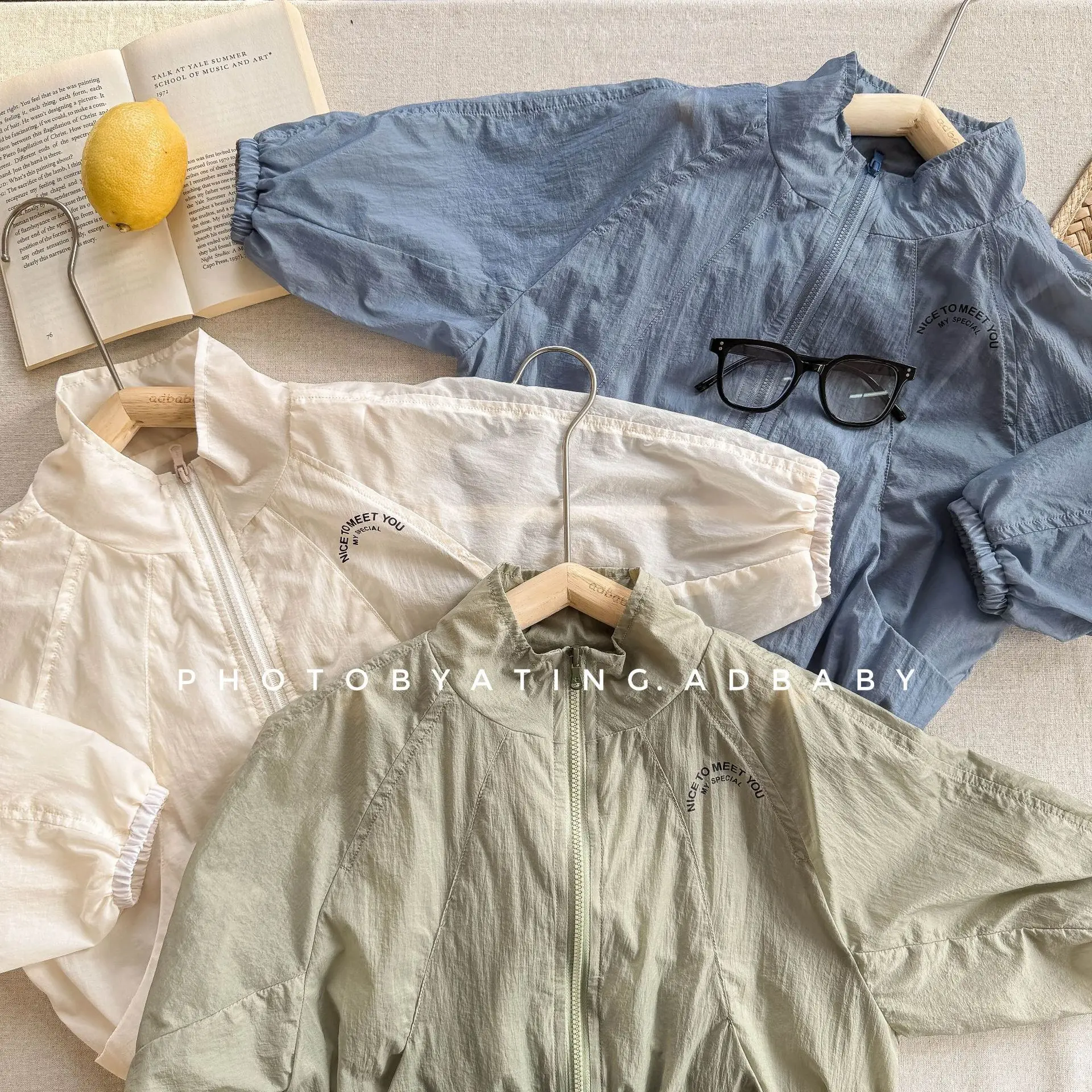 

2025 Summer New Children Sunscreen Jacket Girls Long Sleeve Coat Boys Breathable Zipper Jacket Baby Thin Tops Kids Clothes