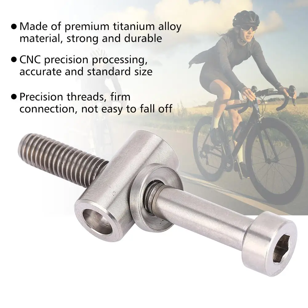 Alloy Mountain Bike Seatpost Screw M5x30/35/40mm - Bicycle Fixed Round Head Screw