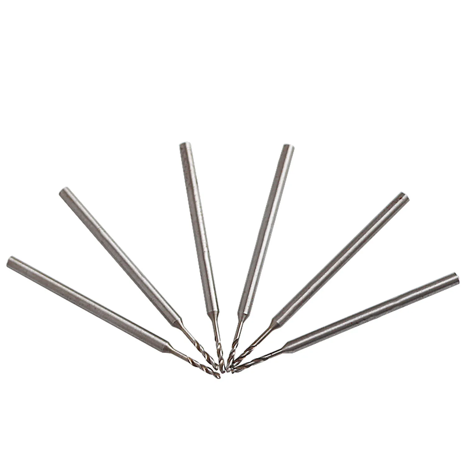 Diamond Tipped Twist Drill Bit Set for Glass, Tile, and Stone - 0.5mm to 2.3mm Drill Bits