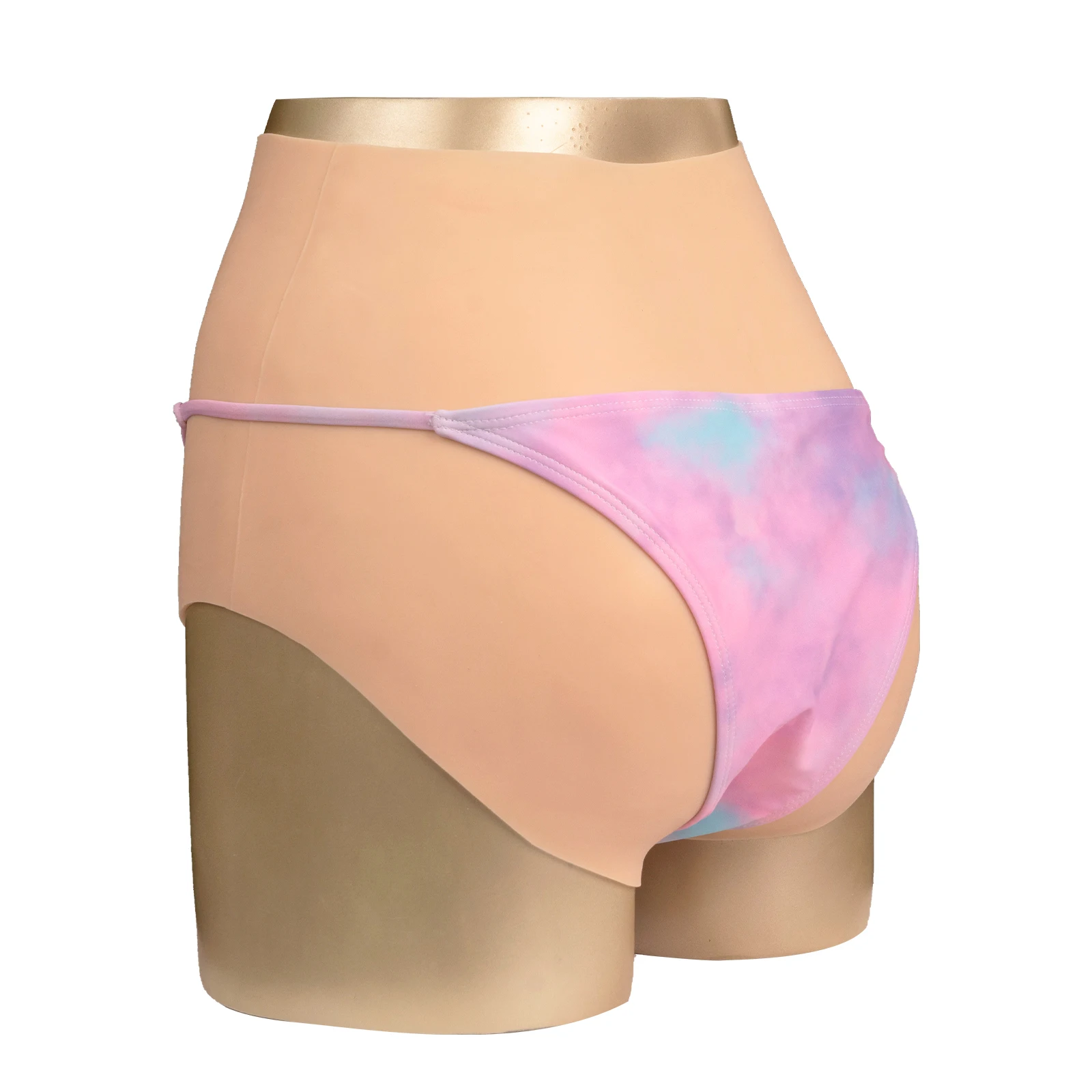 KOOMIHO Silicone Realistic Vagina Pants Crossdresser Artificial Sex Fake Boxer Underwear Transgender Drag Queen Male to Female