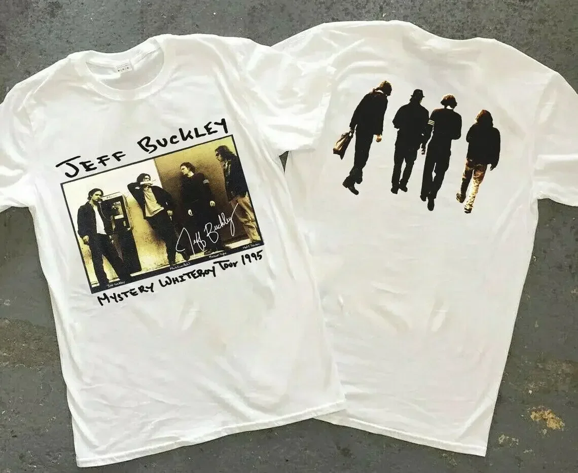 Jeff Buckley Mystery White Boy Tour Music 1995 T Shirt