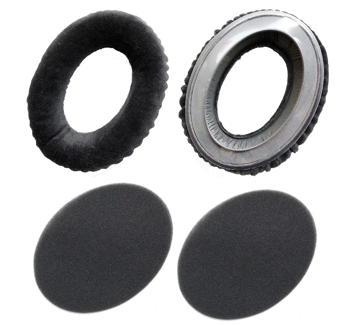 سماعات أذن V-MOTA وسماعات رأس قطنية مضبوطة ، متوافقة مع Sennheiser HD565 HD580 HD600 HD650 HD545