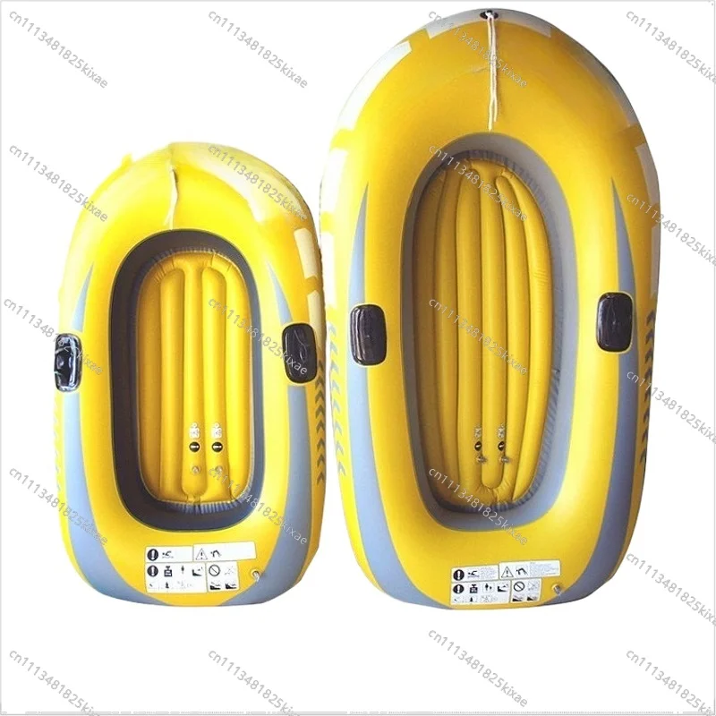 For Thickened Single Double Inflatable Boat Plastic Boat Kayak Hovercraft Fishing Boat Paddle Surfing Rafting Beach