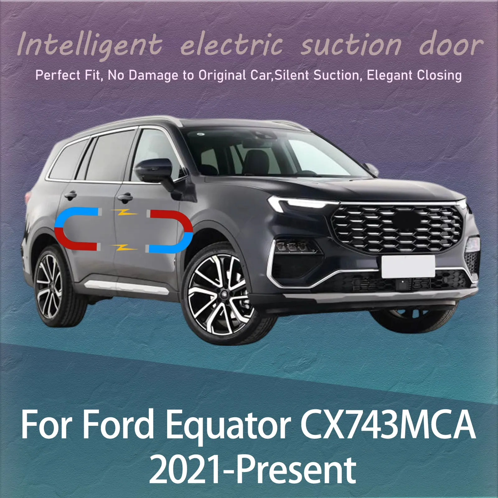 

Electric Soft Close Door Kit For Ford Equator CX743MCA Auto Silent Anti-Slam Suction Door System Automatic Quiet Closing Latch
