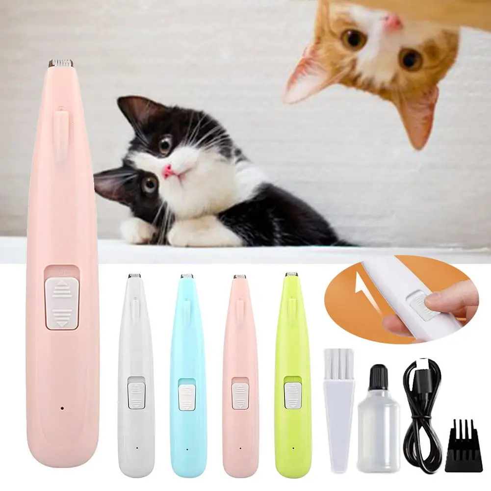 

Cat foot shaver special dog hair shaver fader pet electric scissors mute artifact claw pedicure electric cat pushing P6T9