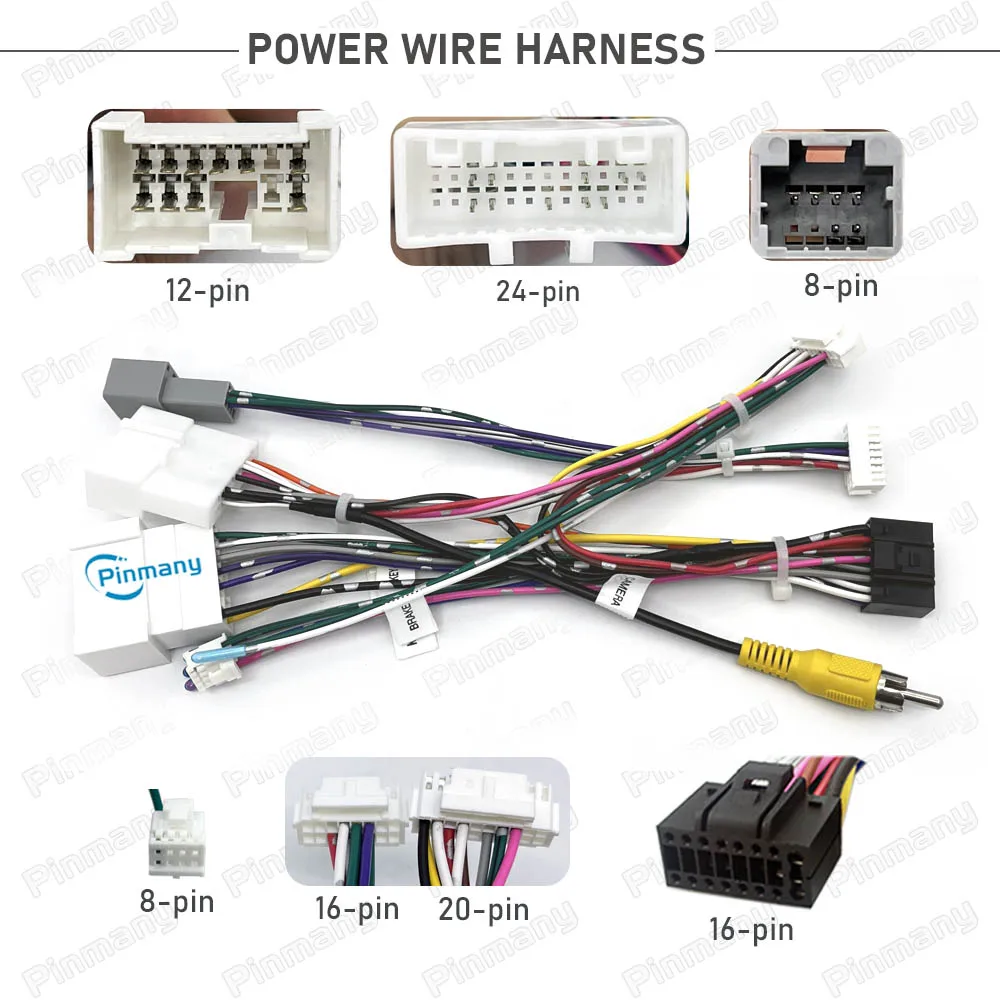 RNC21 Car Radio Wiring Harness CAN Bus Decoder for Renault Clio4 Captur Symbol Kwid Logan QM3 Sandero Lodgy Duster Dokker Oroch