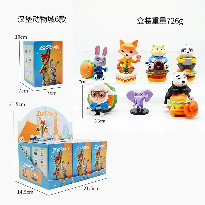 

Зоотопия Лиса Ручной Работы Ник Кролик Офицер Джуди Ленивец Мультяшная Фигурка Орнамент Декор