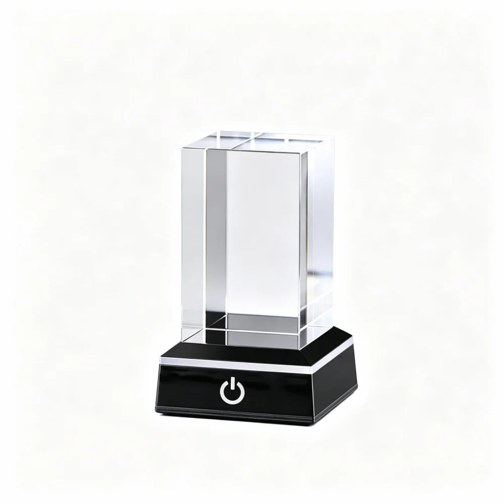 High-Transparency K9 Crystal Cube Optical Crystal Blank Surface Laser Engraving Crystal Clear Crystal Smooth Polished