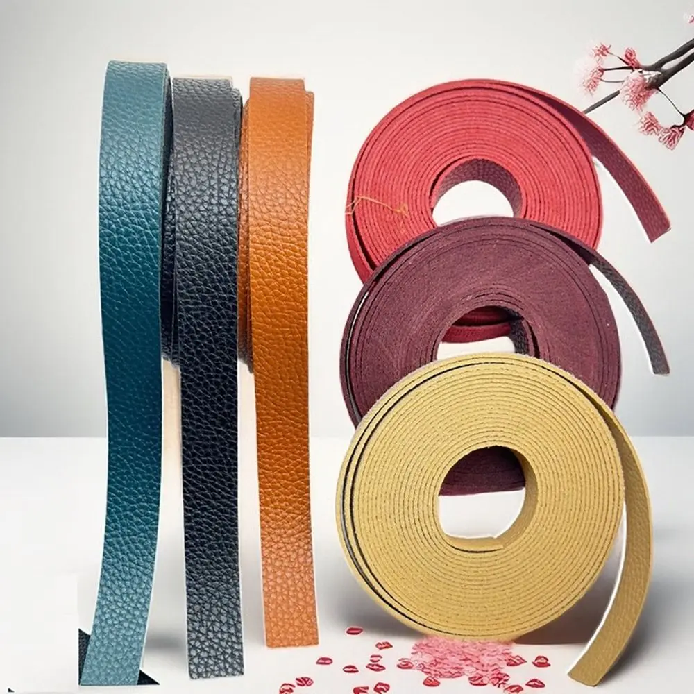 Thickened Leather Strips DIY Handmade Bag Strap Handbag Shoulder Strap Long Leather Belt Ultra-fine Hand Leathercraft Handle