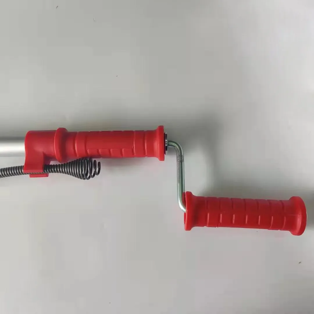Limited Offer Manual Hand-cranked Pipe Dredger Through Toilet Toilet Sewer Pipe D-3/D-6