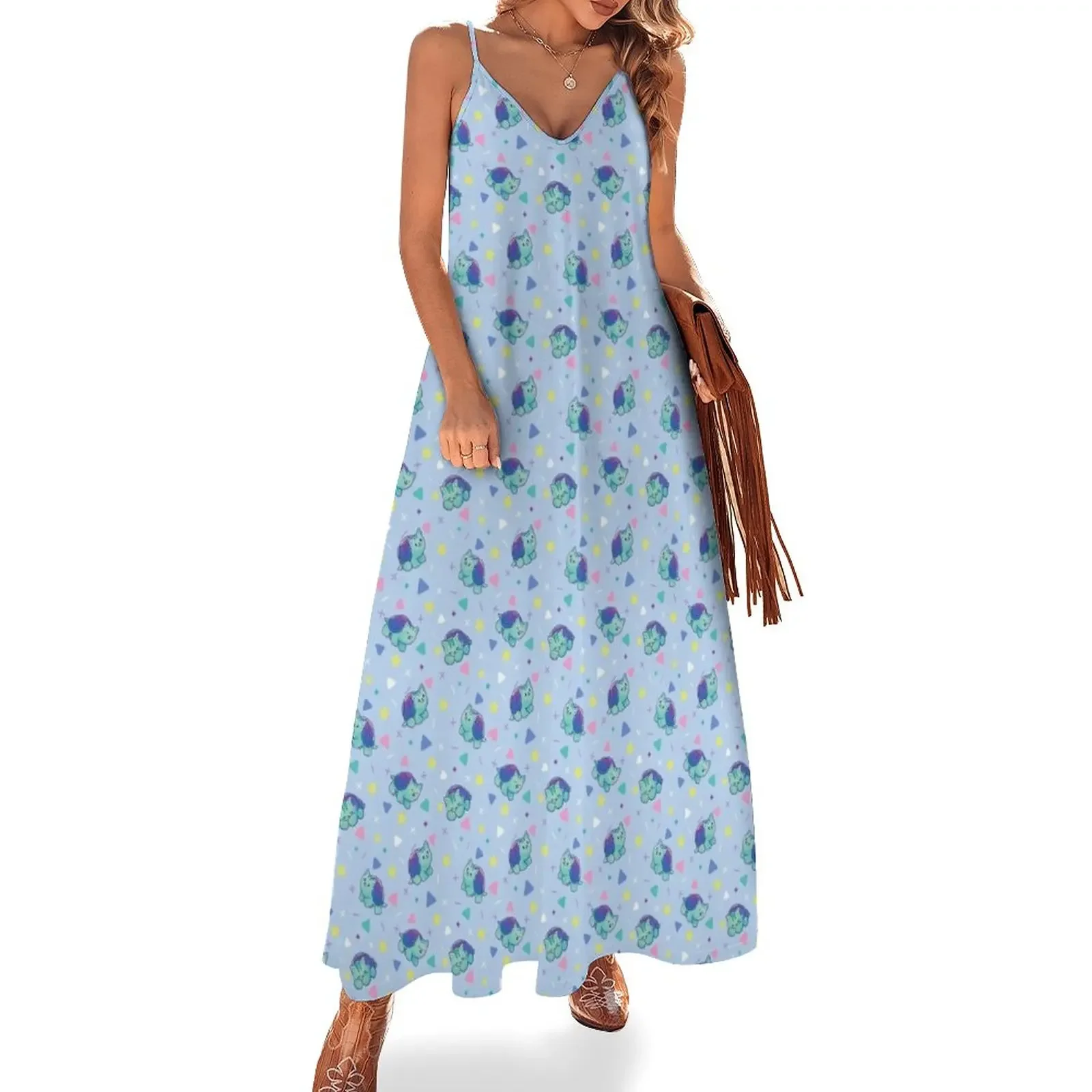 

Tortucha everywhere - sweet blue ver. Sleeveless Dress summer dresses women 2025 women's dresses luxury