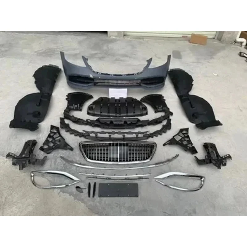 

Комплект обвесов для всего кузова (передний и задний бамперы) для Mercedes-Benz S-класса W222 2014-2020 с решеткой радиатора