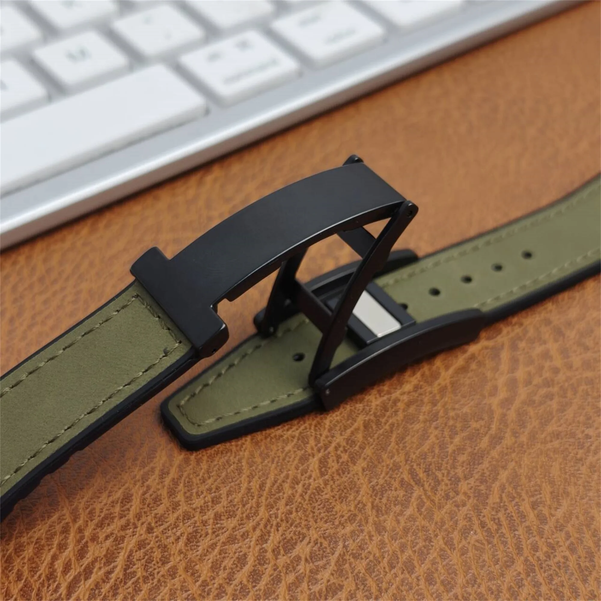22mm Leather + Silicone Strap For Xiaomi Watch 2 Pro Magnetic Watch Band Bracelet For Xiaomi Mi Watch Color 2 S3 S2 46mm S1 Pro