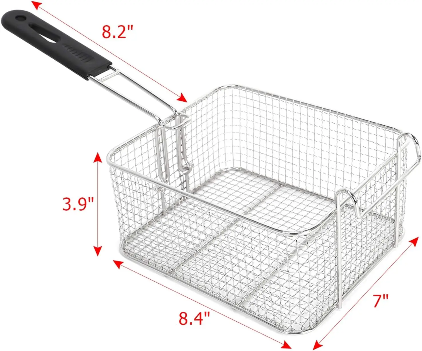 Kit de freidora eléctrica de pavo para uso comercial y doméstico con cesta, freidora de grasa profunda con doble tanque de acero inoxidable MAX para R