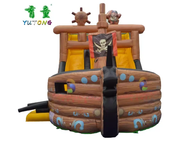 

Надувной батут-горка из ПВХ для коммерческого использования, надувной батут-городок с водной горкой и полосой препятствий