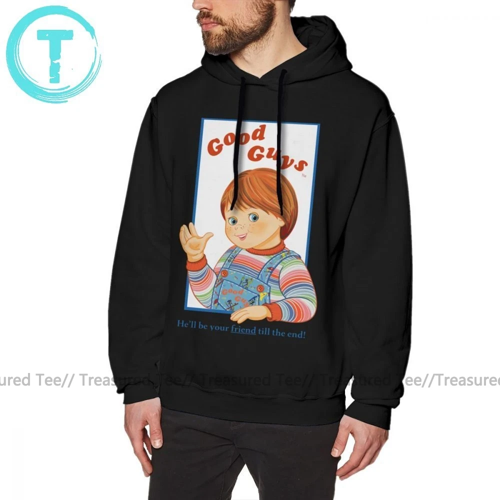 Chucky Hoodie Child S Play Good Guys Chucky Hoodies Oversize Purple Pullover Hoodie Cotton Fashion Streetwear Autumn Hoodies