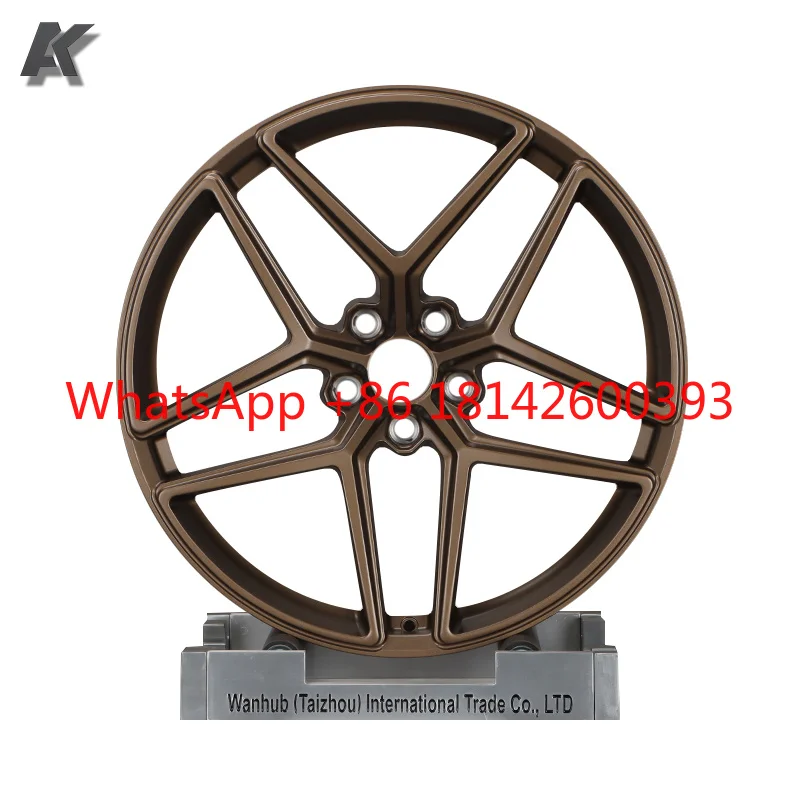 17-22 Inch High Performance Track One Piece Forged Car Rim Wheels 5x100 5x112 5x114.3 5x120 PCD