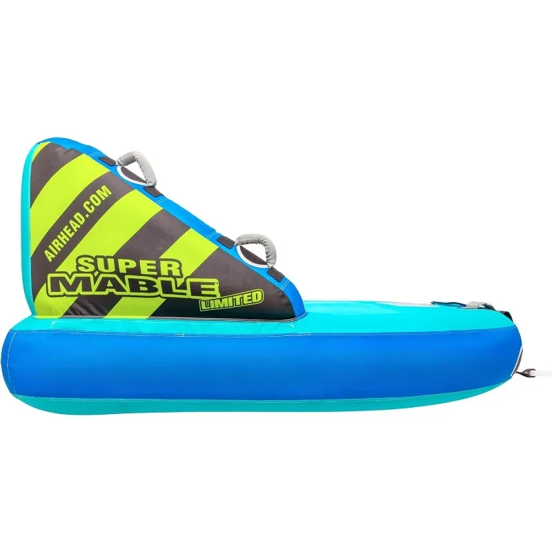 أنبوب قابل للنفخ من Airhead Mable، 1-4 نماذج راكب، نقاط سحب مزدوجة، غطاء نايلون كامل، وسادات إسفنجية EVA، صمام سرعة حاصل على براءة اختراع،