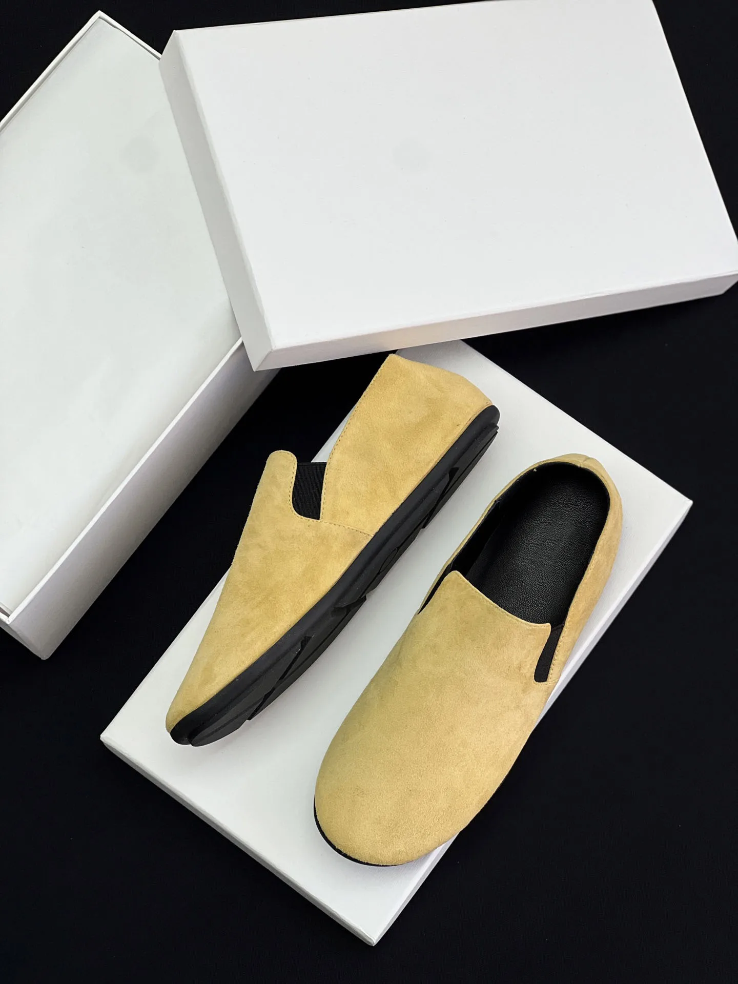 Sepatu Wanita Loafers Suede Nyaman
