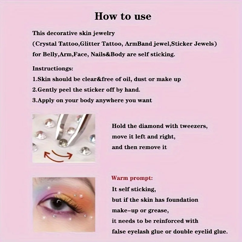 3D Augen Gesicht Make-up Temporäre Tattoo Selbstklebende klare Wasser Tropfen Aufkleber Festival Körper Kunst Dekorationen Nail Art Zubehör