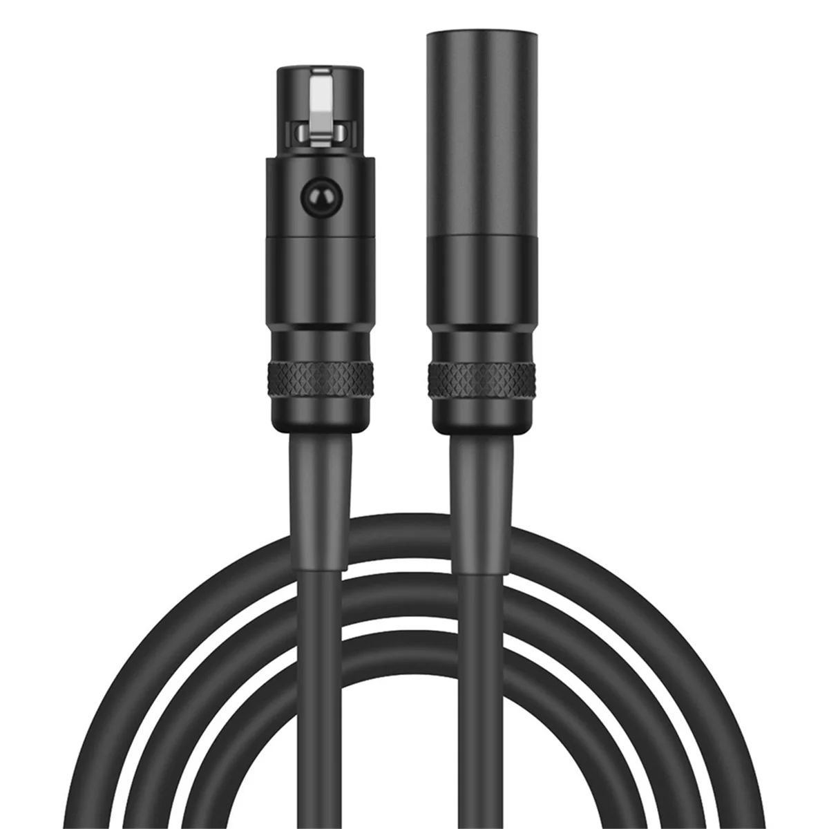 جديد 3C-Mini XLR ذكر إلى أنثى كابل الصوت لسماعة الرأس سينما 4K كاميرا الصوت خط Mini-XLR التوصيل