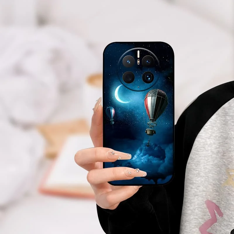 حافظة لهاتف هواوي ميت 50 برو حافظة Mate50 وولف ليون موضة غطاء سيليكون ناعم Fundas لهاتف هواوي ميت 50 برو DCO-LX9 Coque