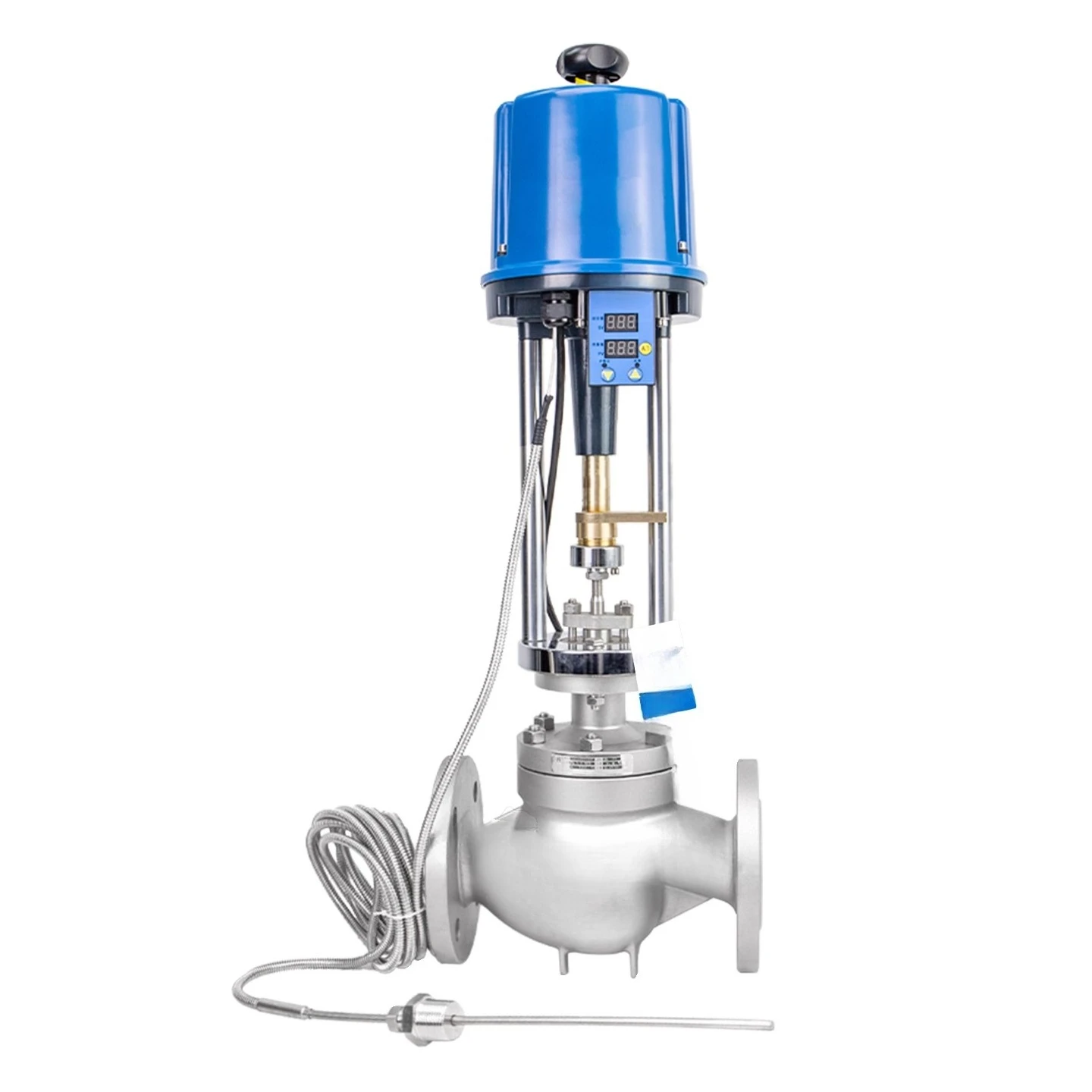 

Electric temperature control valve Guide control valve High temperature valve