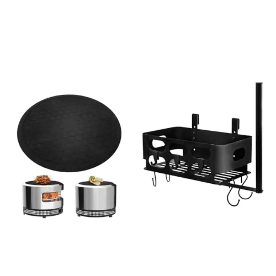 

18.9" Oven Mat for Solo Stove Pi Prime Pizza Oven and Storage Bin for BBQ