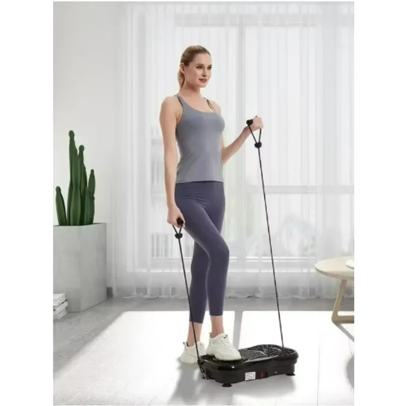 Whole Body Slimming Vertical Fitness Vibration Plate Exercise Machine 120kg Load Capacity Electromagnetic Technology