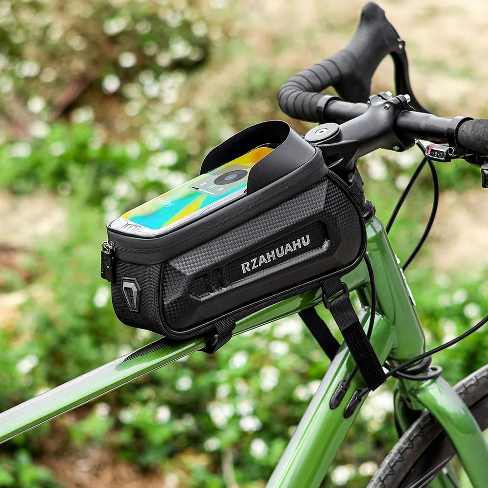 

Сумка на переднюю раму велосипедного телефона, водонепроницаемая сумка на верхнюю трубку велосипеда, сумка для крепления телефона на велосипеде, аксессуары для велосипеда