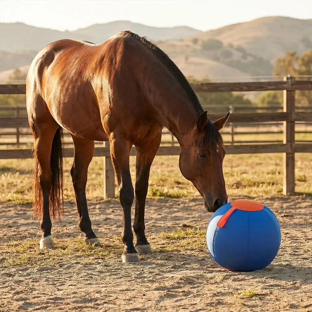 Long-lasting Ball Stimulating Herding Ball for Dogs Horses Cattle Thickened Anti-burst Toy Enhances Senses Builds Shepherds More