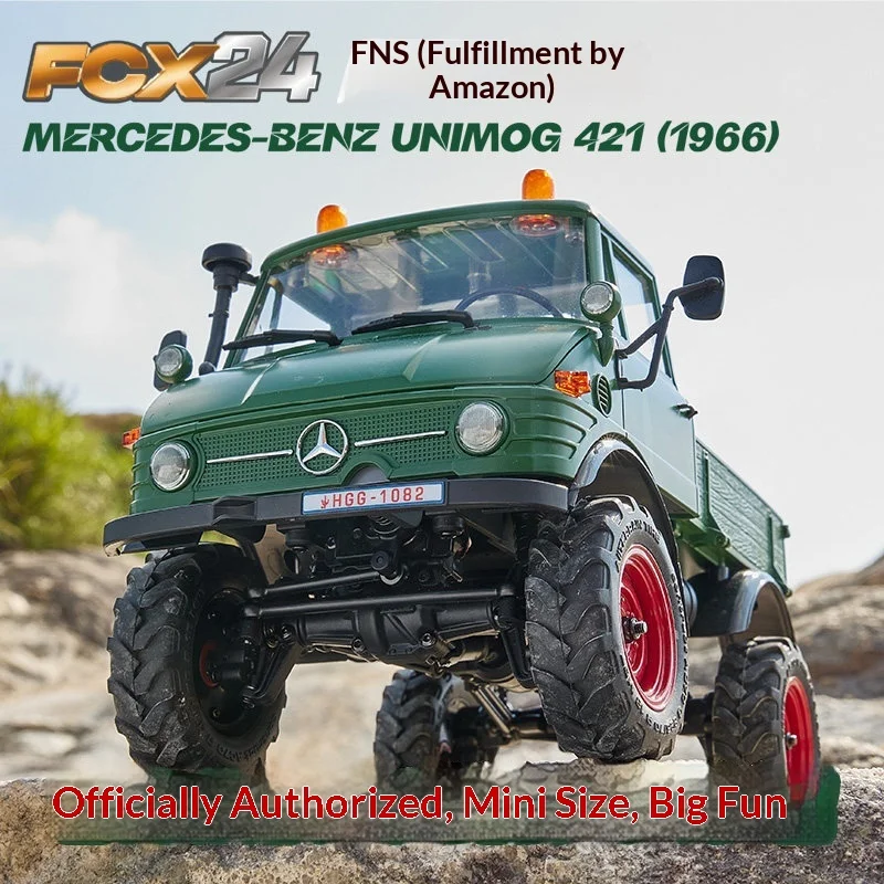 Fms 1:24 Unimok Fcx Series Off-Road Four-Wheel Drive Rc Climbing Car Remote Control Electric Simulation Car Model Rtr
